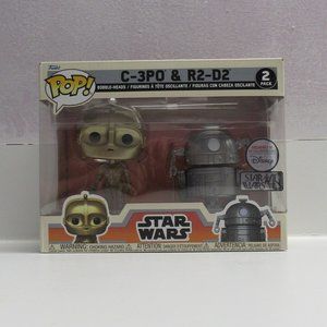 NIB C-3PO & R2-D2 Funko Pop